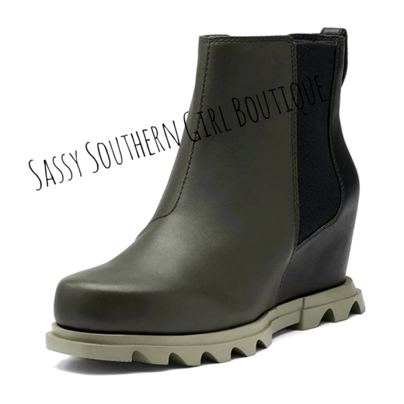 🆕⭐SOREL Joan of Arctic Chelsea Wedge III booties - Picture 3 of 13